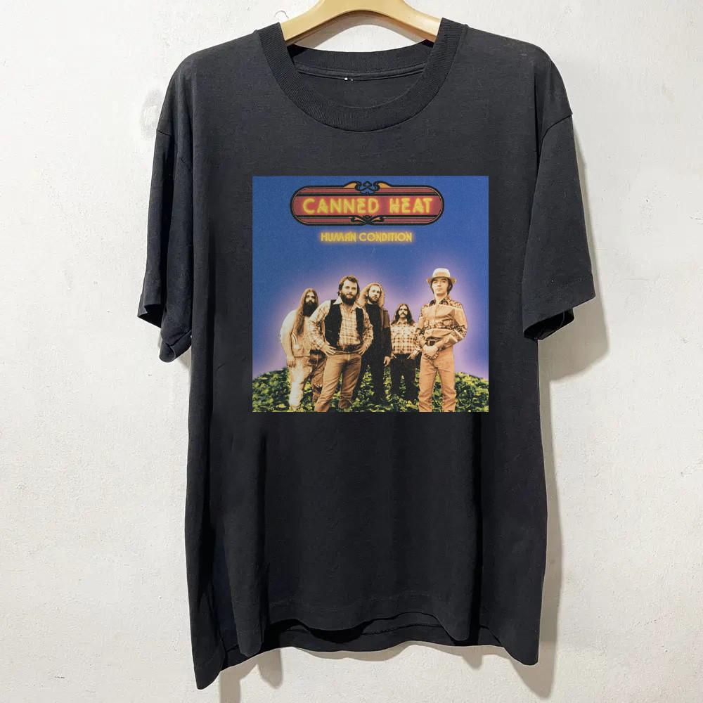 Human Condition  Canned Heat Black Cotton Shirt Full size S5XL T481 Unisex T-Shirt S