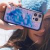 Waterproof Phone Case IPhone 17 Pro Max 16 Plus 15 14 13 WF Dolphin Dream Acrylic Black Frame