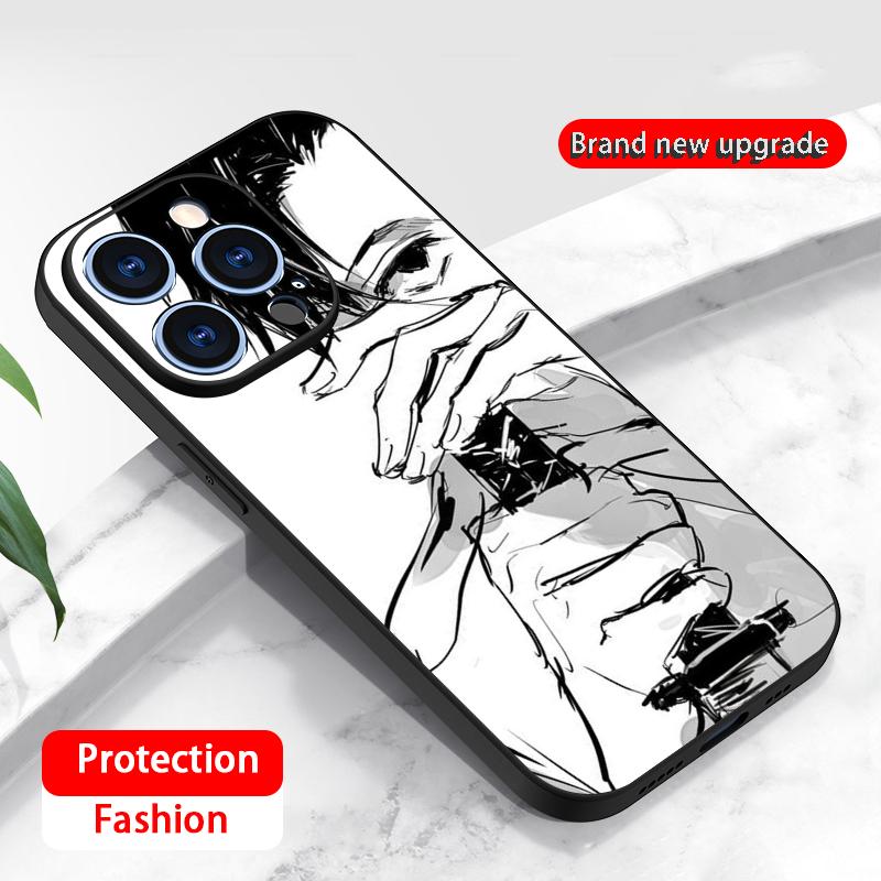 

Okkotsu yuta cool anime man poster Phone Case For iPhone 17 16 16e 15 14 13 12 Plus Mini Pro Max Soft black Shockproof Cover iPhone17 Pro Max