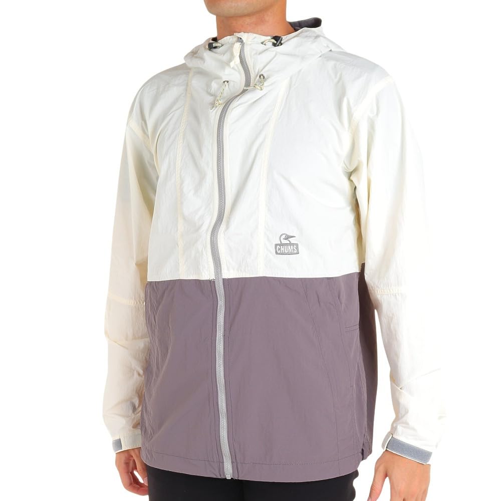 

Верхняя одежда Camp Field Hoodie M [Chums] мужская белая/серая