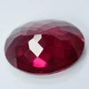 Natural Red Ruby Loose Gemstone 12.75 Ct Oval Cut for Jewelry Making and Gem Collections