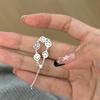 Tourmaline Vintage Stylish Pearl Ring For Women Beautiful Geometric Design
