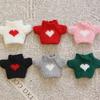 10cm West Highland Dog Sweater for Dolls - Cotton Baby Clothing & Accessories