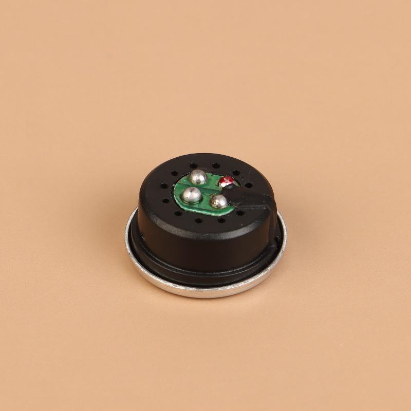 1/3Pcs Miniature Dynamic Microphone Cartridge Capsule Head 20Mm Dia For Micro Accessories