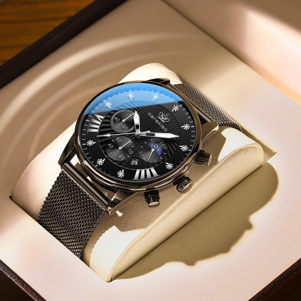 Neue TOP-Marke Luxus Herrenuhr Herrenuhr Wasserdicht Herren Quarzuhren