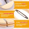 Repacego 4-Wege Holz Cowboyhut Strecker Vielseitiger Baseballkappe Former Kappenform Erhalter Premium Fedora Hutständer für Zuhause