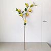 93cm Artificial Lemon Branch High Simulation Vivid Lemon Fruit Fake Plants Flower Photography Props Home Decor