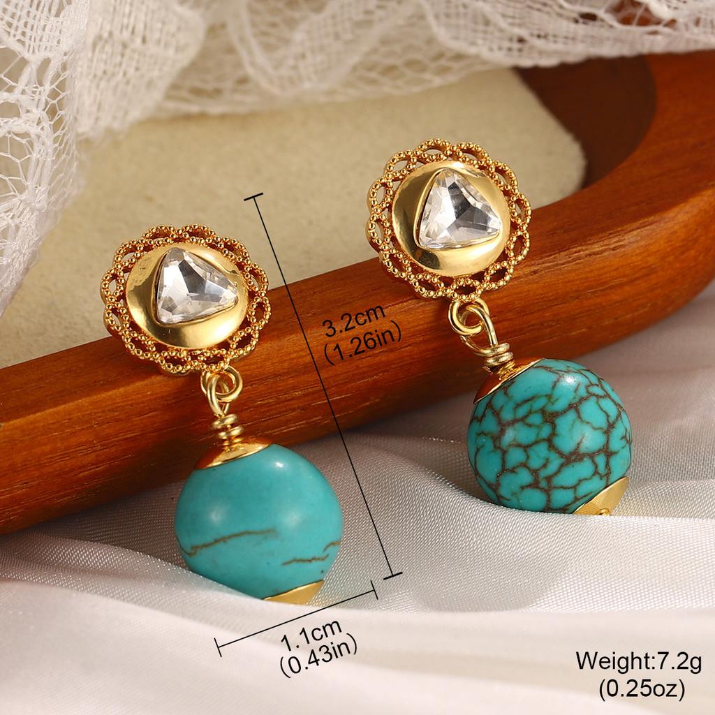 Medieval vintage earrings 925 high-end new models