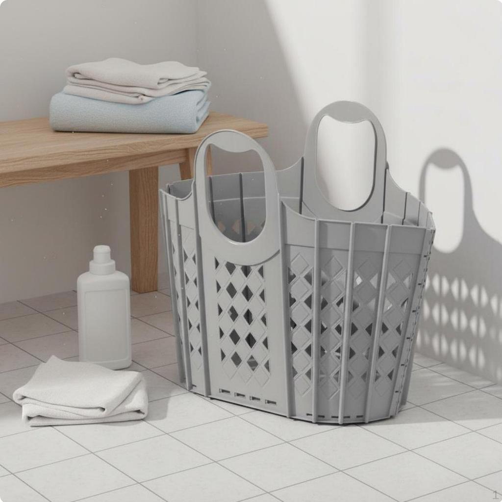Foldable Laundry Basket Large Capacity SpaceSaving Clothes Hamper