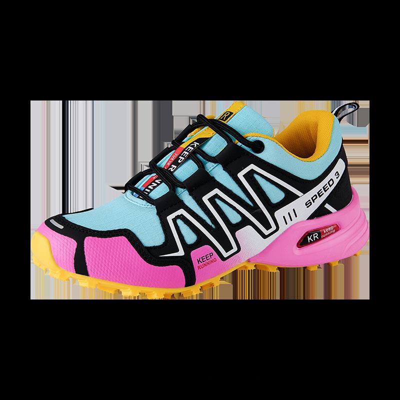 Autumn Hiking Shoes Women Men Style All Match Non Slip Flat Training Sneakers Walking Trendy Sports Casual