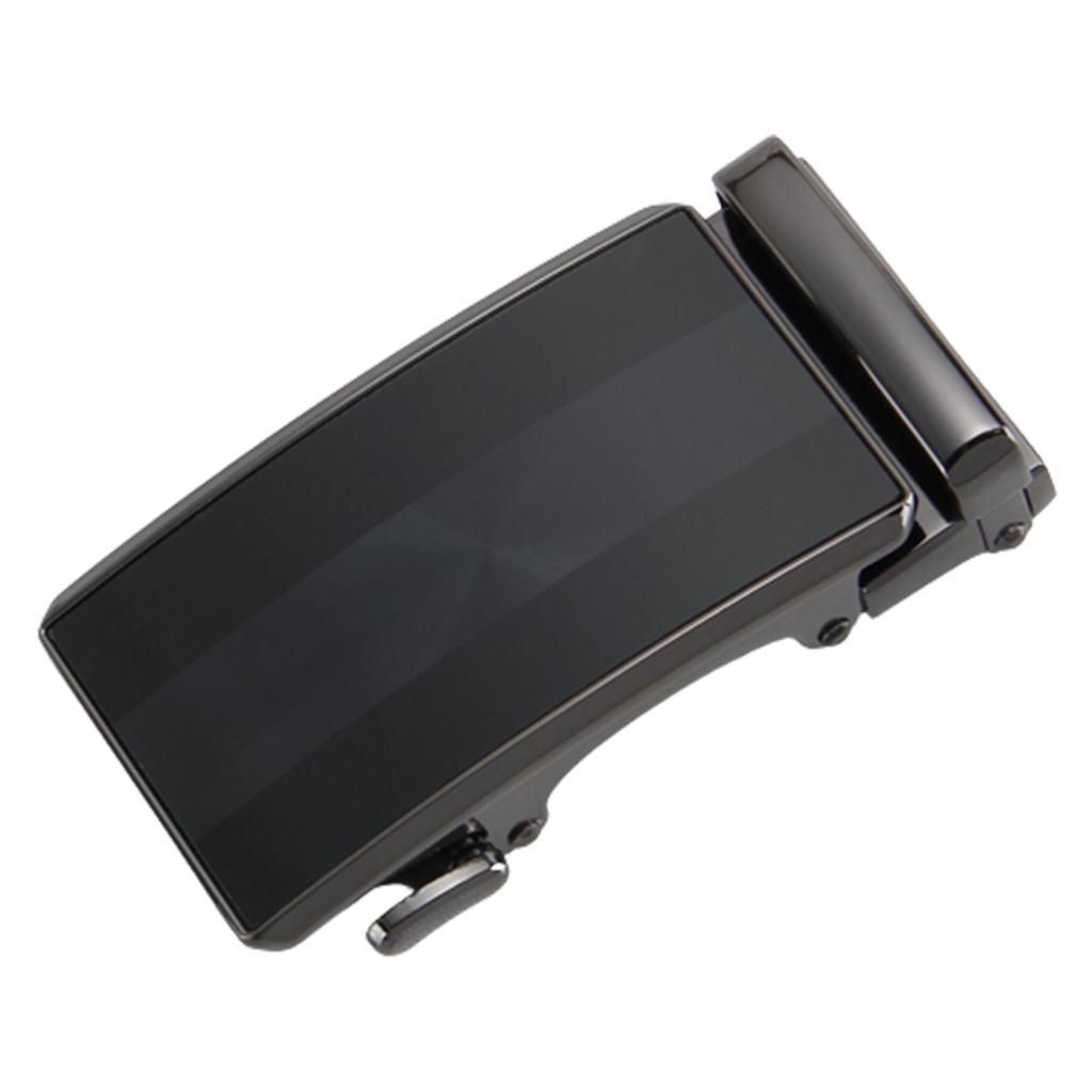 Automatic Belt Buckle Men Waistband Head Black Suit Pants Replacement Buckles for