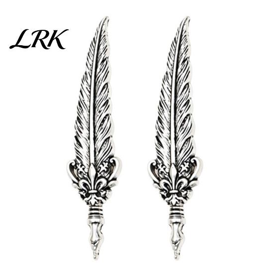 Accessorio Decorativo per Abbigliamento 1/2 Pezzi Spilla Piuma Vintage per Uomo, Gioiello da Risvolto in Lega Argentata, Spilla Distintivo Vestiti Borsa Cappello Sciarpa Abiti