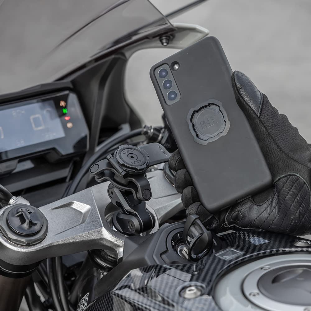 Quadlock Fork Stem Mount PRO for Motorcycles Black QLM-FSM-PRO