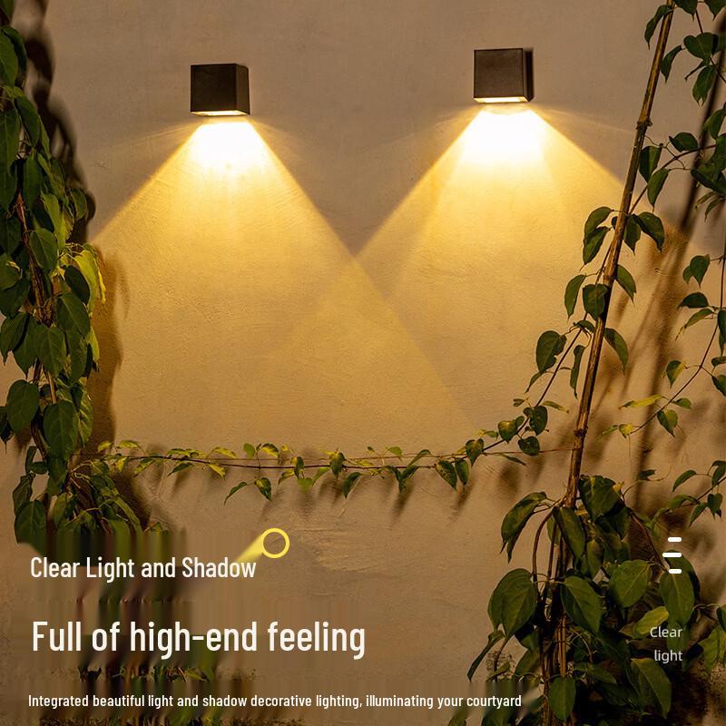 Nufeng Solar Lens Wall Lamp Night Light