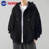 NASA NOAH Unisex American Style Hooded Cardigan Sweatshirt Jacket