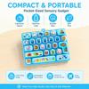 Creative 26  Keyboard Keychain 26 Grid Fidget Toy Keyboard Clicker Keychain  Backpack Hanging