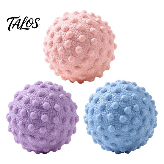 Portable Massage Ball Hard with Nubs Spiked Hedgehog Foot Hand Back Pain And Inflammation Reducer Muscle Plantar Fasciitis Myofascial Relaxation