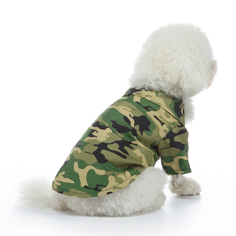 Spring and summer breathable pet clothes watermelon pineapple lemon beach beach dog walking summer shirt dog clothes