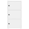 Bookshelf White 40 x 24 x 77 cm Particleboard