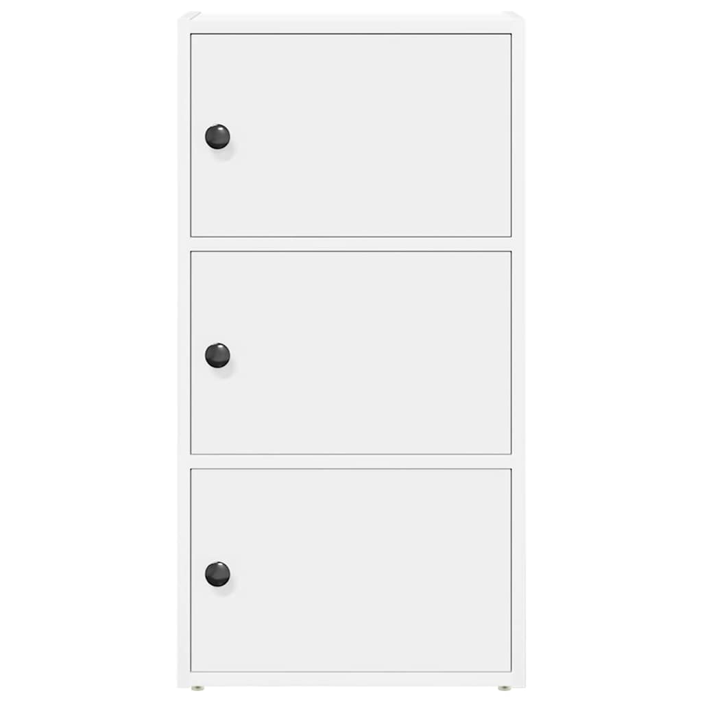 Bookshelf White 40 x 24 x 77 cm Particleboard