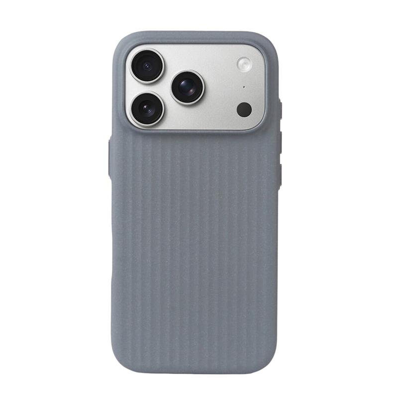 High End Matte Luggage Striped Magnetic Hard Case for IPhone 17 Pro Max 16 15 14 for Magsafe Wireless Charge Shockproof Cover