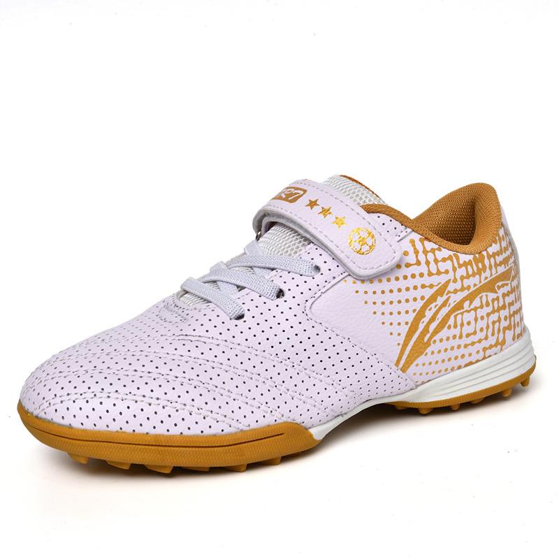 Summer Children Soccer Shoes Boys Non-slip Students Training Boots Turf Football Shoes For Kids Artificial Grass Futsal Sneaker