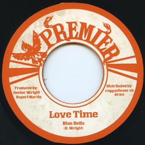 7inch Record BLUE BELLS / ECCLESIASTERS BAND - Love Time / Part Two Dub RF042 Premier/Reggae  1982 Europe Reggae, Ska & Dub Used