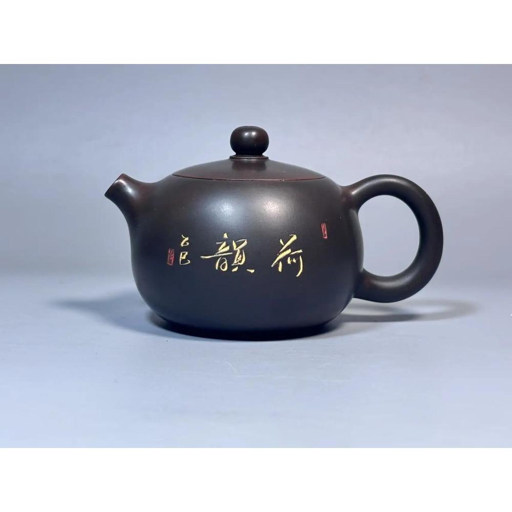 Nixing Clay Handmade Teapot Carving filter handmade nixing clay customized gifts authentic theiere