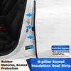 For Mitsubishi Car 2000-2026 Door Seal Strip Rubber Double Layer Sealing Protector Soundproof Strip Dustproof Seal Strip