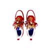 Nike Court Borough Cushioning Abrasion Resistant Low top Skateboard Shoes Women's Red BQ5448-119(TeamX-BOX)