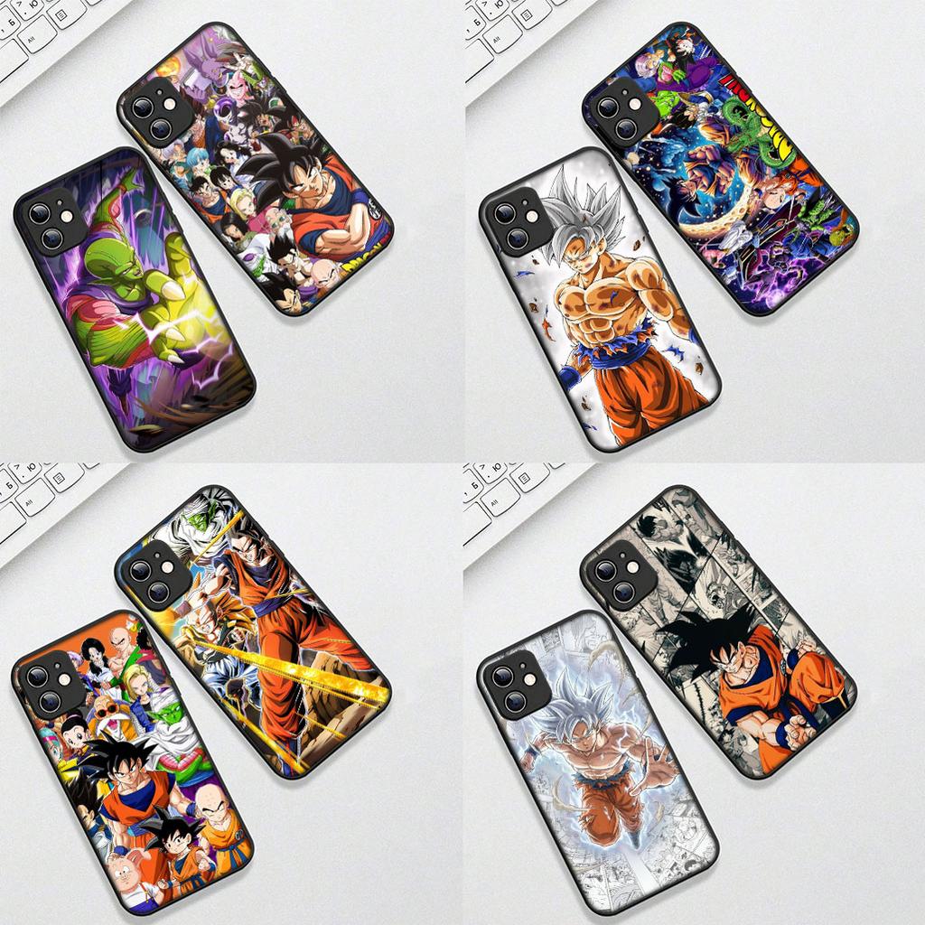 For Apple iPhone 16 14 15 Plus 11 Pro Max 16E ProMax + 16Plus 15+ 14+ Phone Cover Case DragonBalls Piccolo Dragons Balls Goku