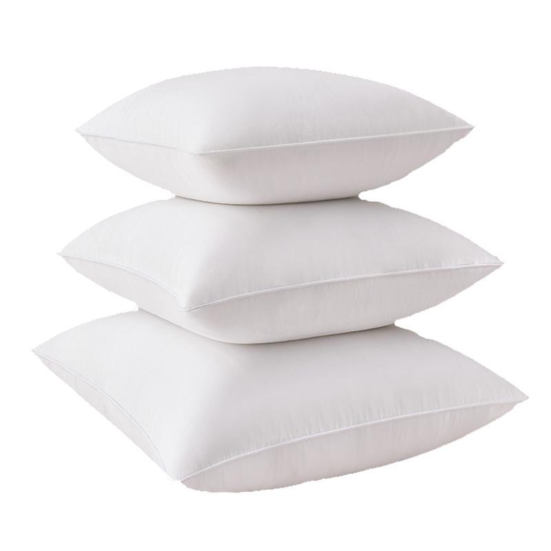 All Cotton Hotel-Quality Flannel Throw Pillow Inserts - Square Cushions for Sofa