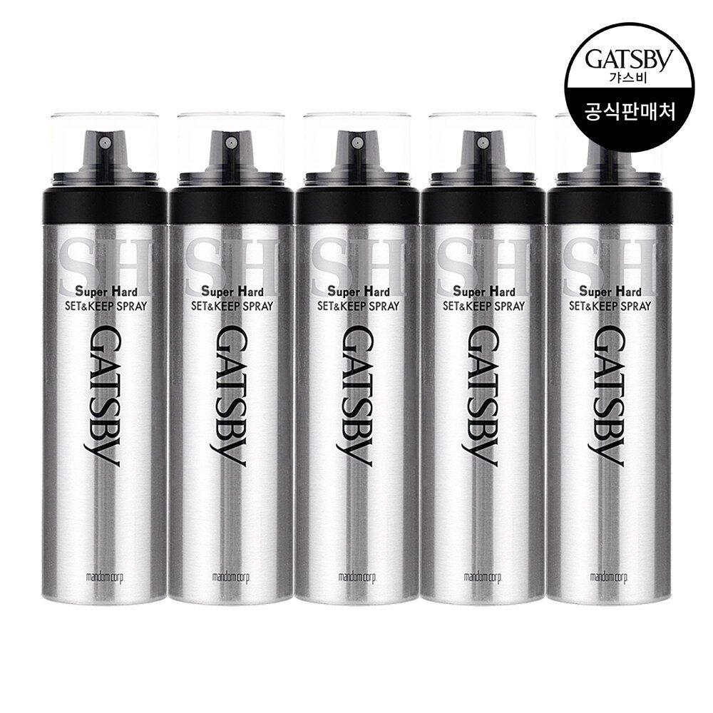 

Gasby Set & Keep Spray Super Hard 263ml x5