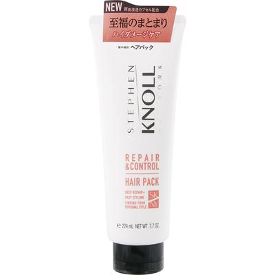 Steven Knoll Repair Control Haarpackung mit 220 g Shampoo/Spülung (Prämie) Eine angemessene Menge auf die gesamte Haarlänge auftragen und einwirken lassen