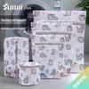 Shumi 70g Cat Print Fine Mesh Bra and Underwear Laundry Protection Bag