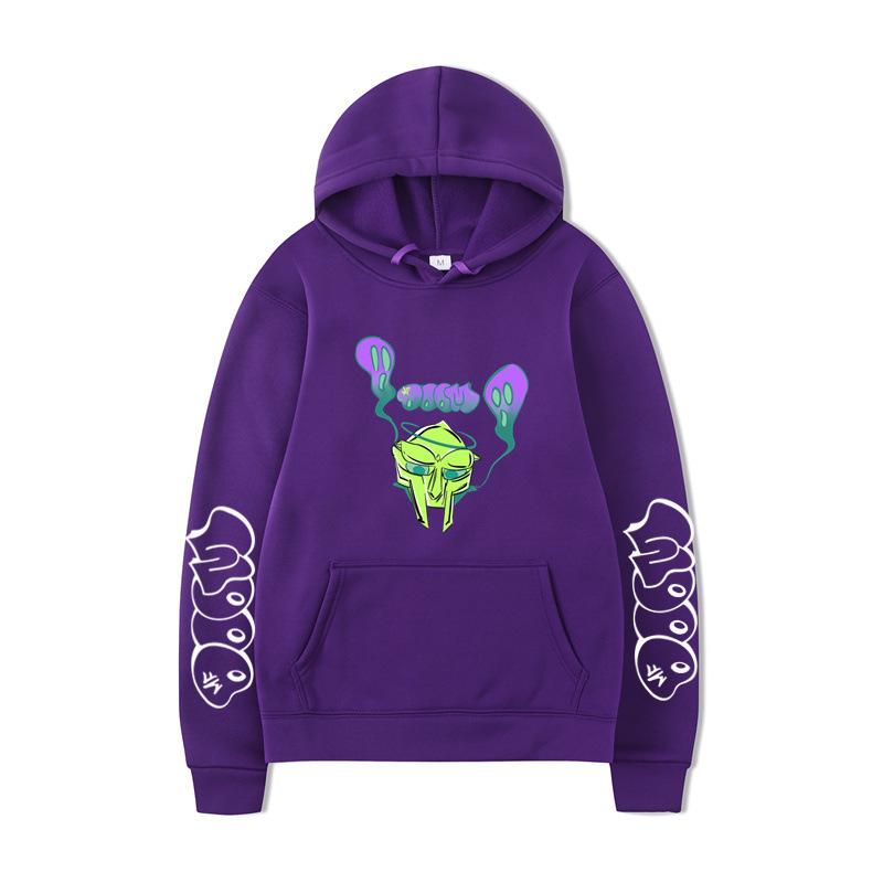 Hip-hop Singer Mf Doom Hoodies Singer New Printing Sweatshirts for Fans Long Sleeve Men Women Clothing Sudaderas Hoody