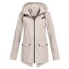 Windproof Hooded Lightweight Outdoor Windbreaker Jacket Thin Women's Outerwear