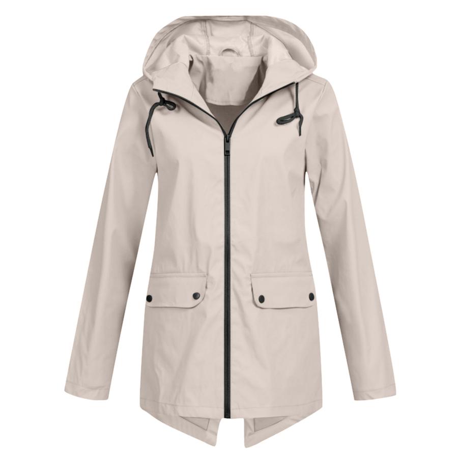 Windproof Hooded Lightweight Outdoor Windbreaker Jacket Thin Women's Outerwear