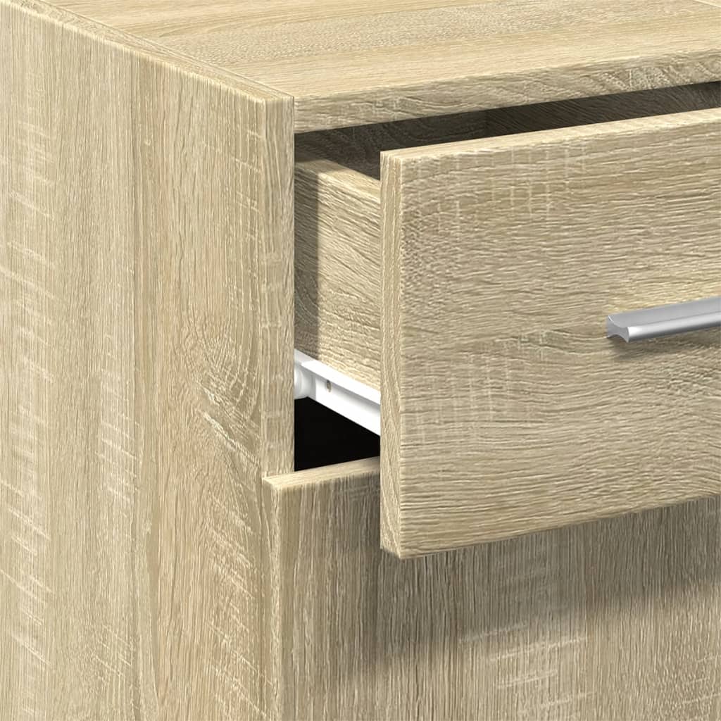 Sideboard Sonoma Oak 30x42.5x93 cm Engineered Wood
