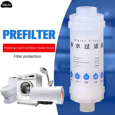 Filtre à eau pré-filtre 3LPM Filtre en coton PP Purificateur Élimination Métaux Lourds Purificateur Filtre Douche Machine à Laver Santé Maison