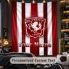 TapestryFC Twente Custom Name Text Personalized Wall Hanging Tapestry Home Wall Decor