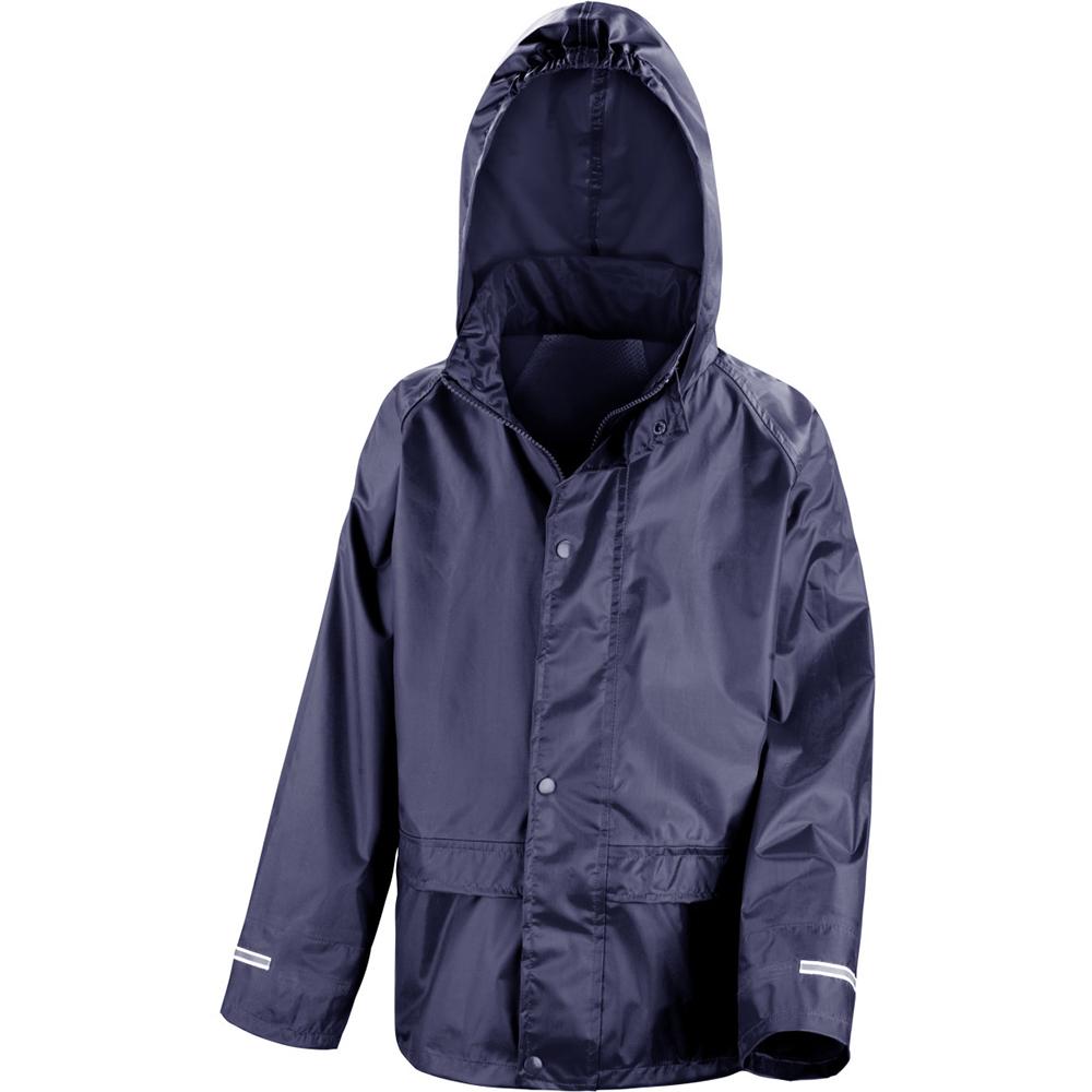 Result Core Childrens/Kids Unisex Junior Rain Suit Jacket And Trousers Set