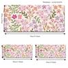 Non-Slip Floral Desk Pad Rubber Base Gaming Mats Desk Mat Mouse Pad  Work