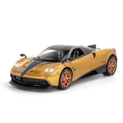 1/22 Pagani Huayra Dinastia Alloy Super Car Diecast Metal Model Classic Gull Wing Door Colection Ornament Children Toy Present