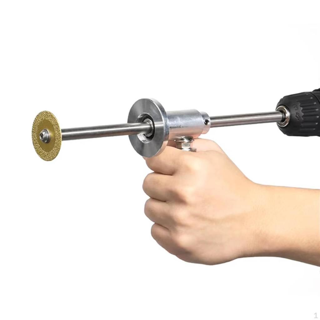 PVC Pipe Cutter Drill Attachment Side Handle Grip Internal for Installers, DIY