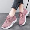 Breathable Mesh Women Running Shoes Lightweight Casual Sports Shoes Knitted Flats Walking Socks Shoes