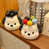 Puppy Fruit Fork Household Stainless Steel High-value Storage Tank Living Room Ornament Small Fork Child Safety Fruit Sign