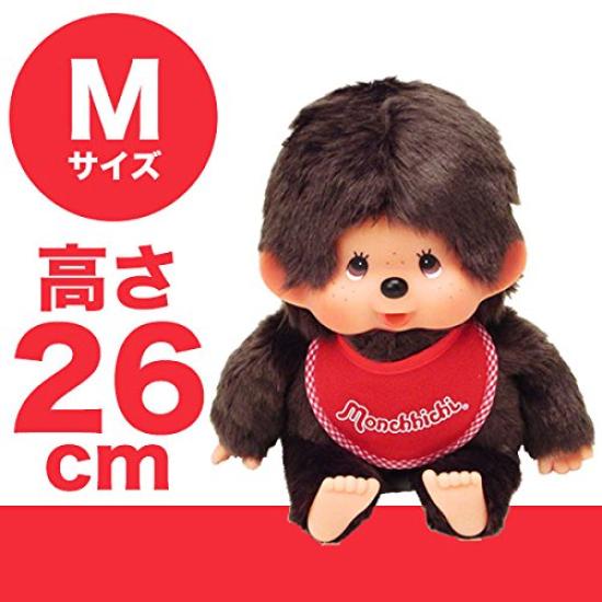 Sekiguchi Monchhichi Premium Standard Pluszowa Zabawka M Brązowy Chłopiec 226344