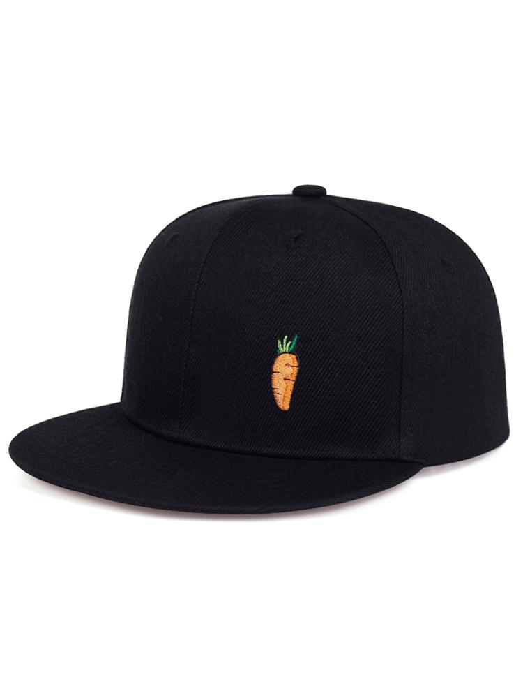 Hip Hop Baseball Cap Cartoon Carrot Embroidery Golf Hat Adjustable Cotton Snapback Hats for Men Women Trucker Caps Gorra