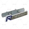 1Pc RDESIGN 3D Metal Front Hood Grill Badge Emblem Decals for XC40 XC60 XC90 V90 S90 S60 V60 V40 C70 Car Styling Accessories